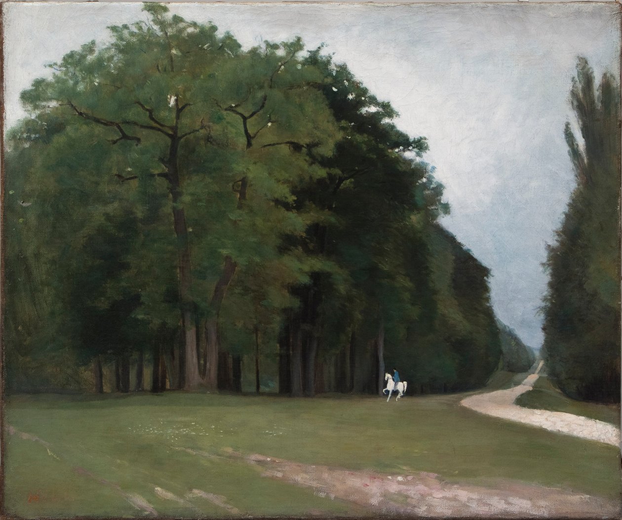 Route de Paris II af Carl Fredrik Hill