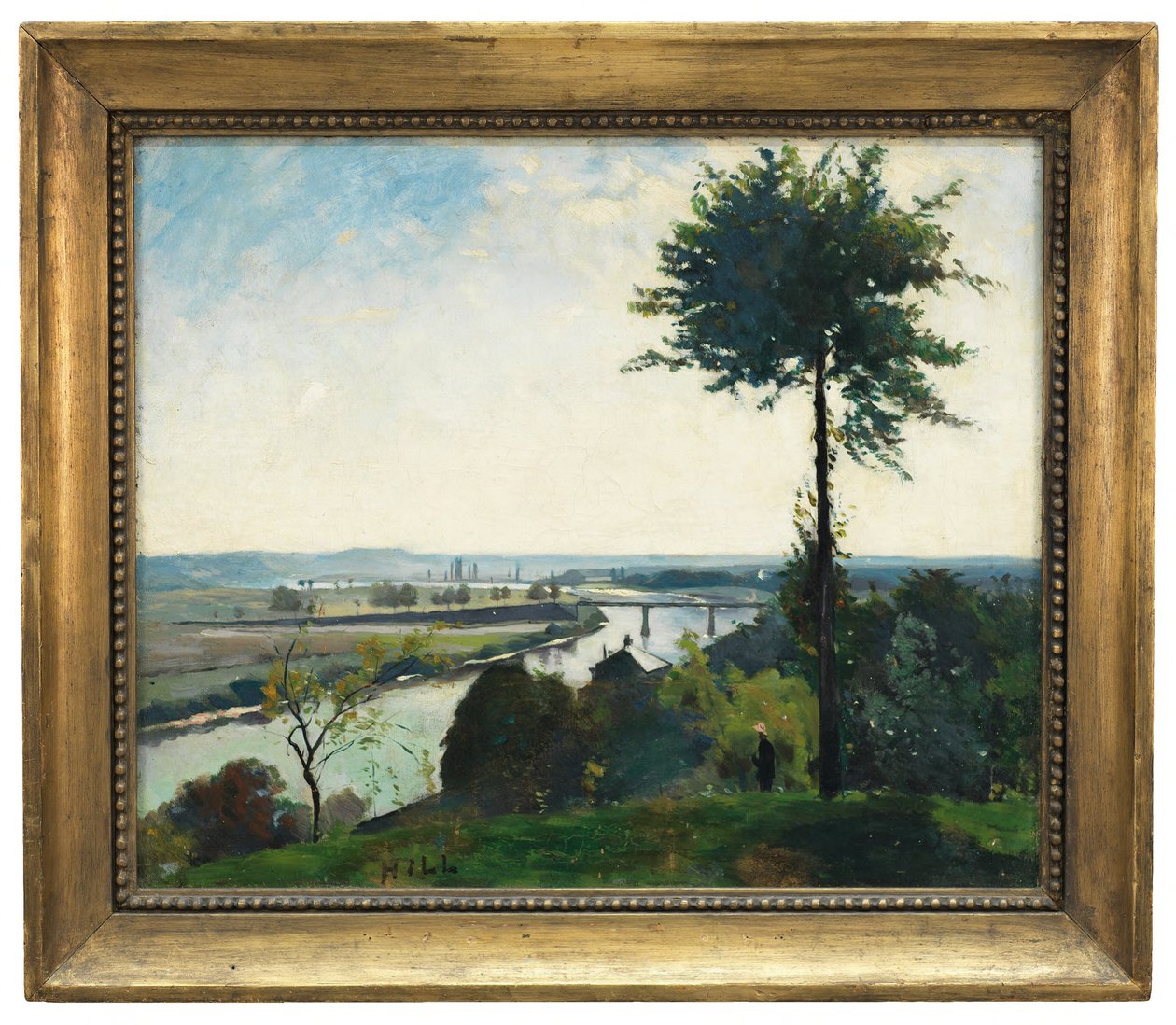Træet og floden III, Frankrig af Carl Fredrik Hill