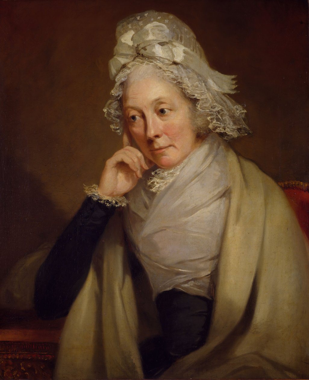 Fru Joseph Priestley, 1793. af Carl Fredrik von Breda