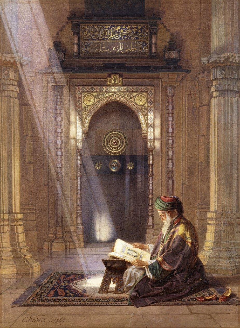 I moskeen, af Carl Friedrich Heinrich Werner