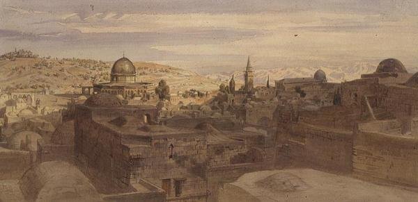 Jerusalem af Carl Friedrich Heinrich Werner