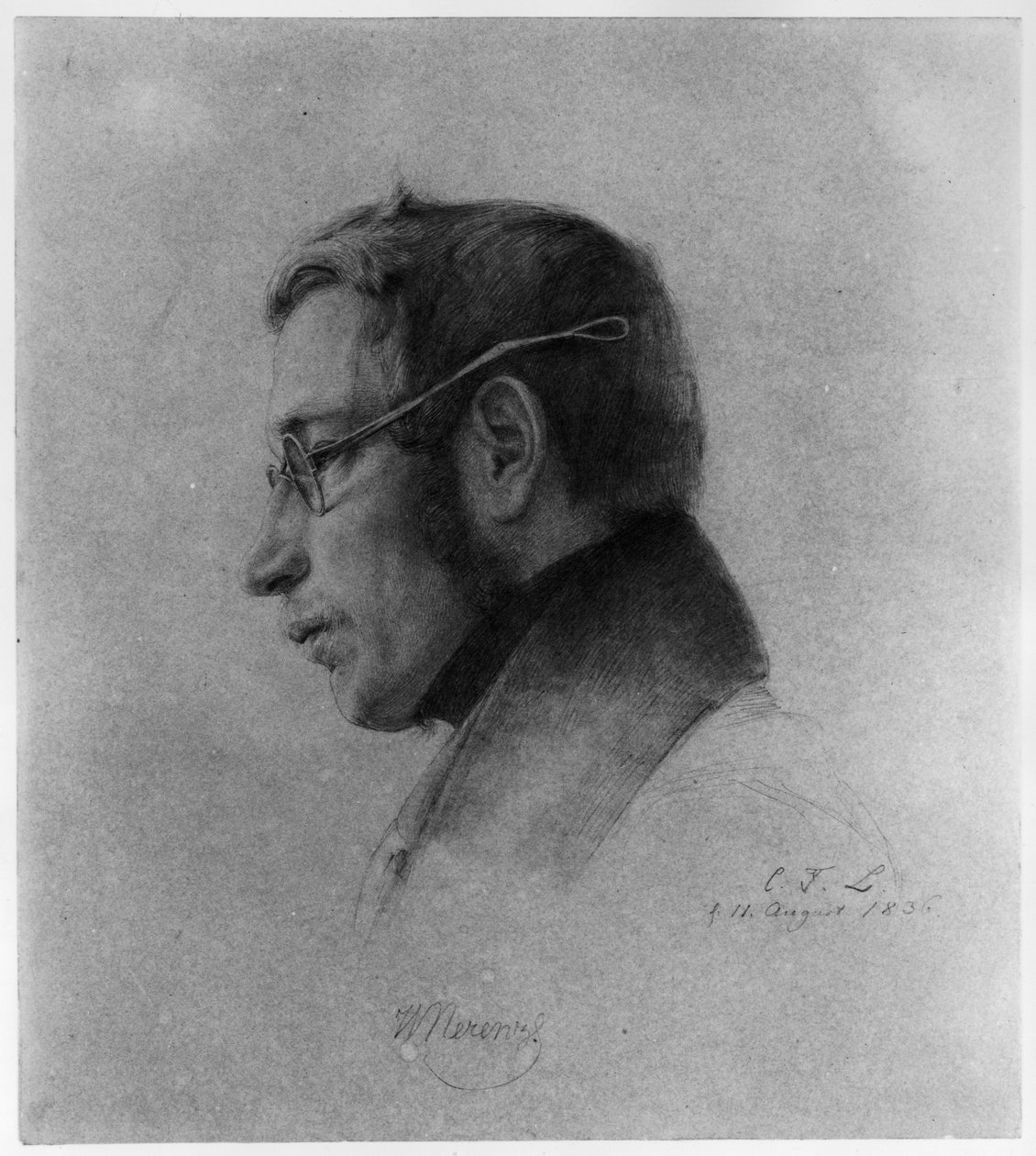 Wilhelm Nerenz af Carl Friedrich Lessing