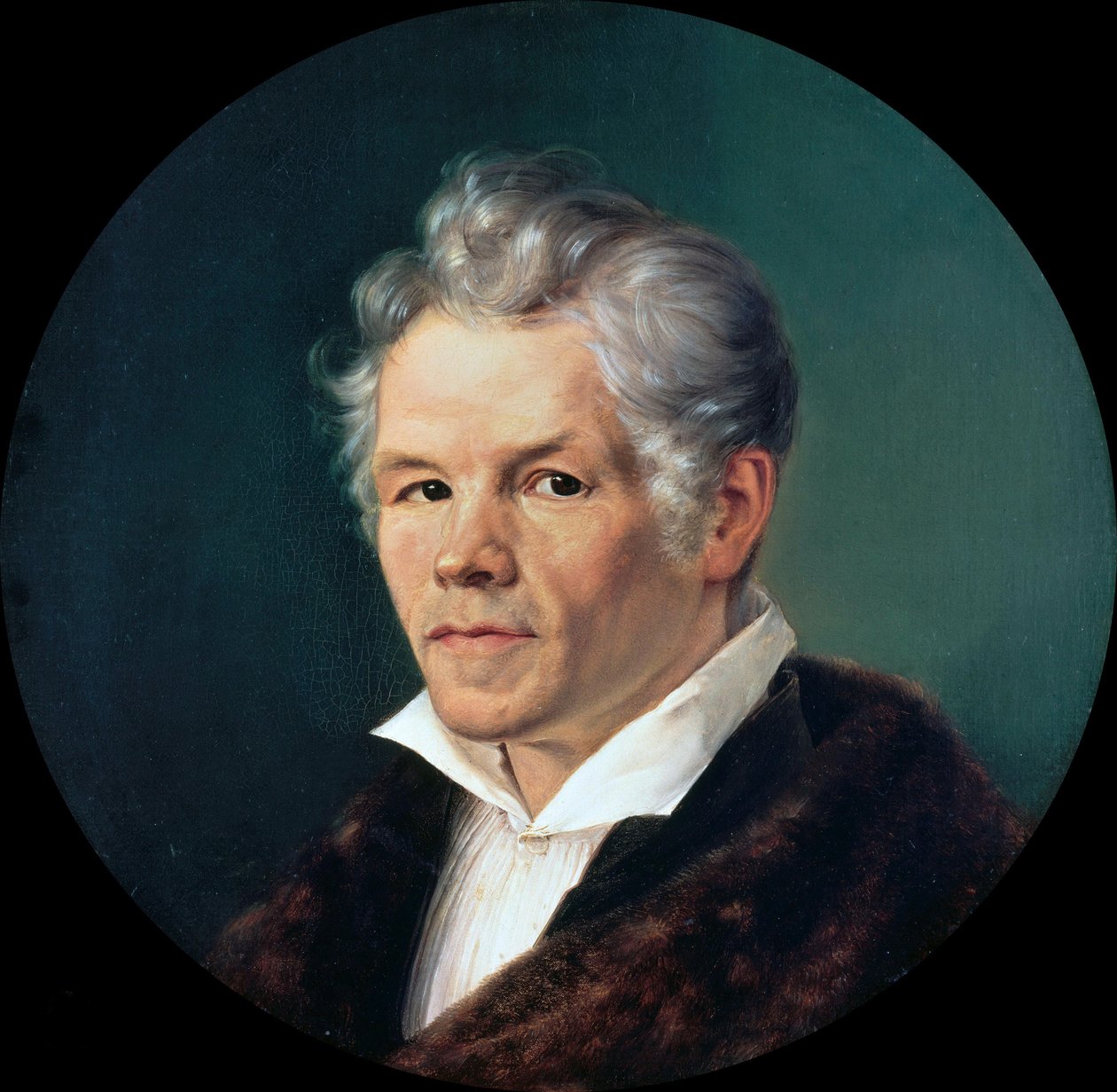 Portræt af Karl Friedrich Schinkel 1781-1841. af Carl Friedrich Ludwig Schmid
