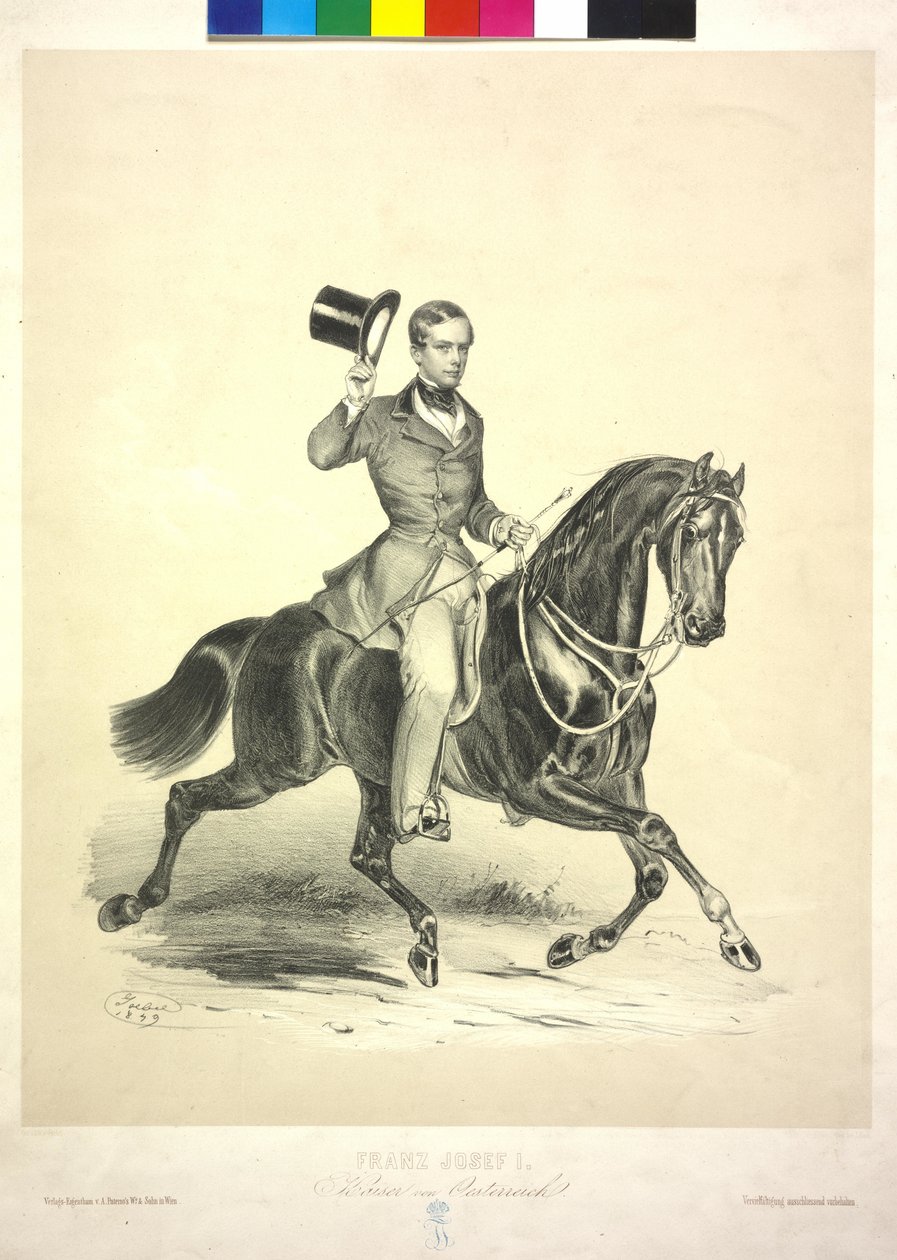 Kejser af Østrig Franz Joseph I af Carl Goebel