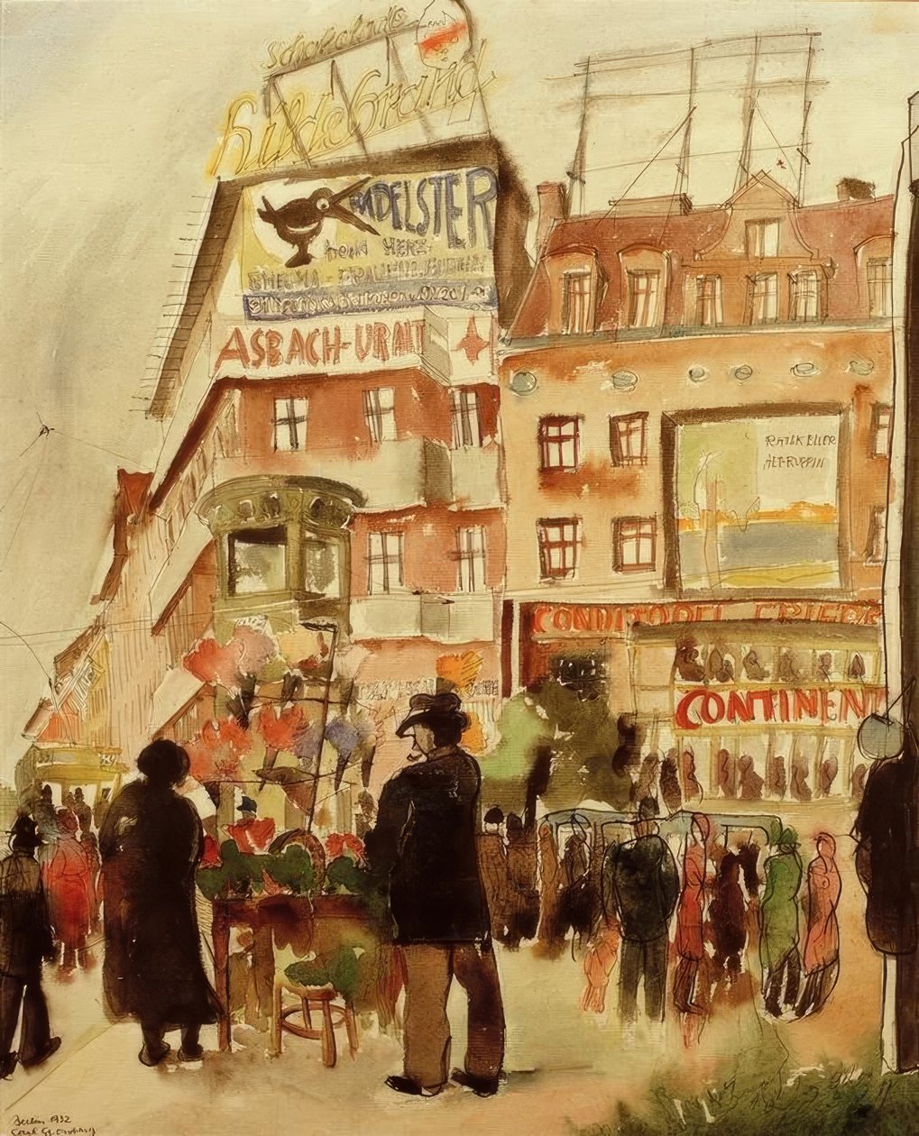 Berlin, Potsdamer Platz af Carl Grossberg