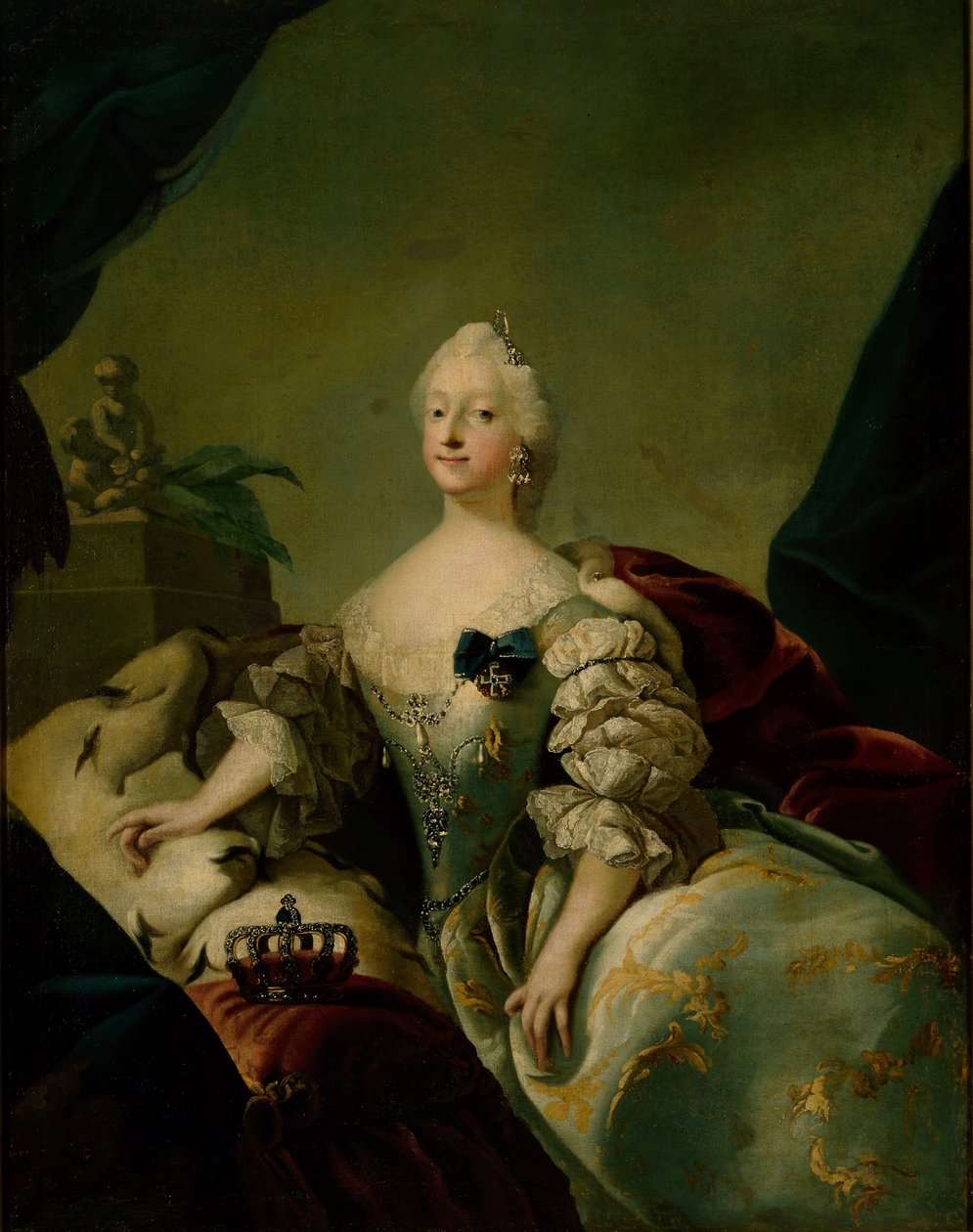 Louise, dronning af Danmark af Carl Gustaf Pilo