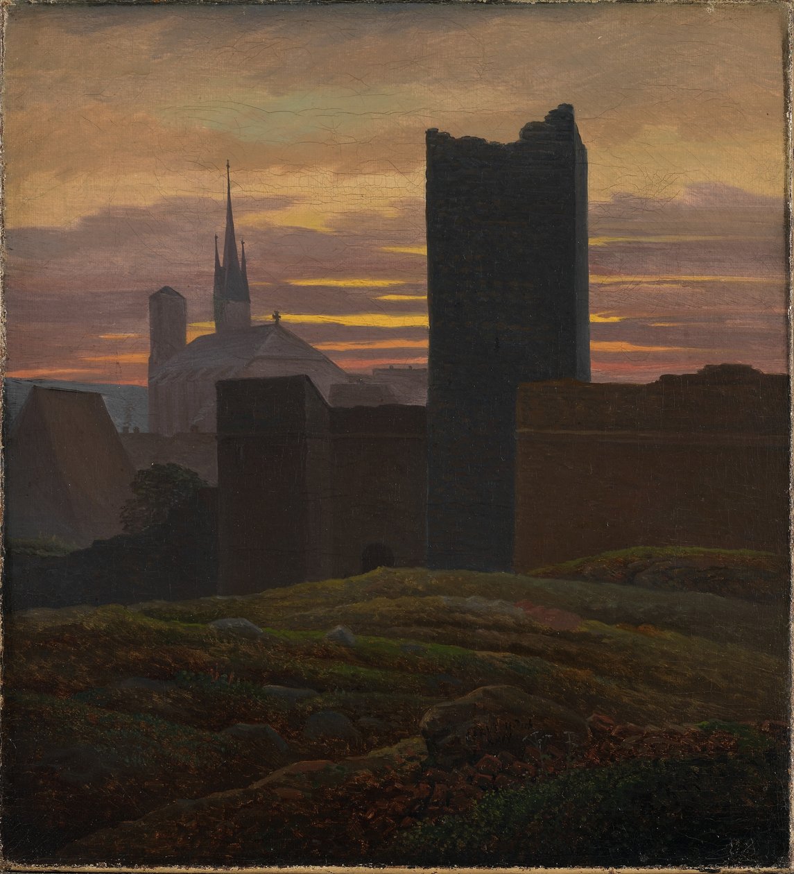 Det kejserlige slot, Eger af Carl Gustav Carus