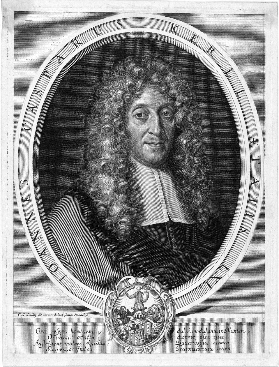 Johann Caspar Kerll af Carl Gustav von Amling