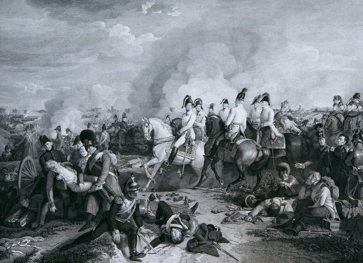 Ærkehertug Karl af Østrig i slaget ved Aspern af Carl Heinrich Rahl