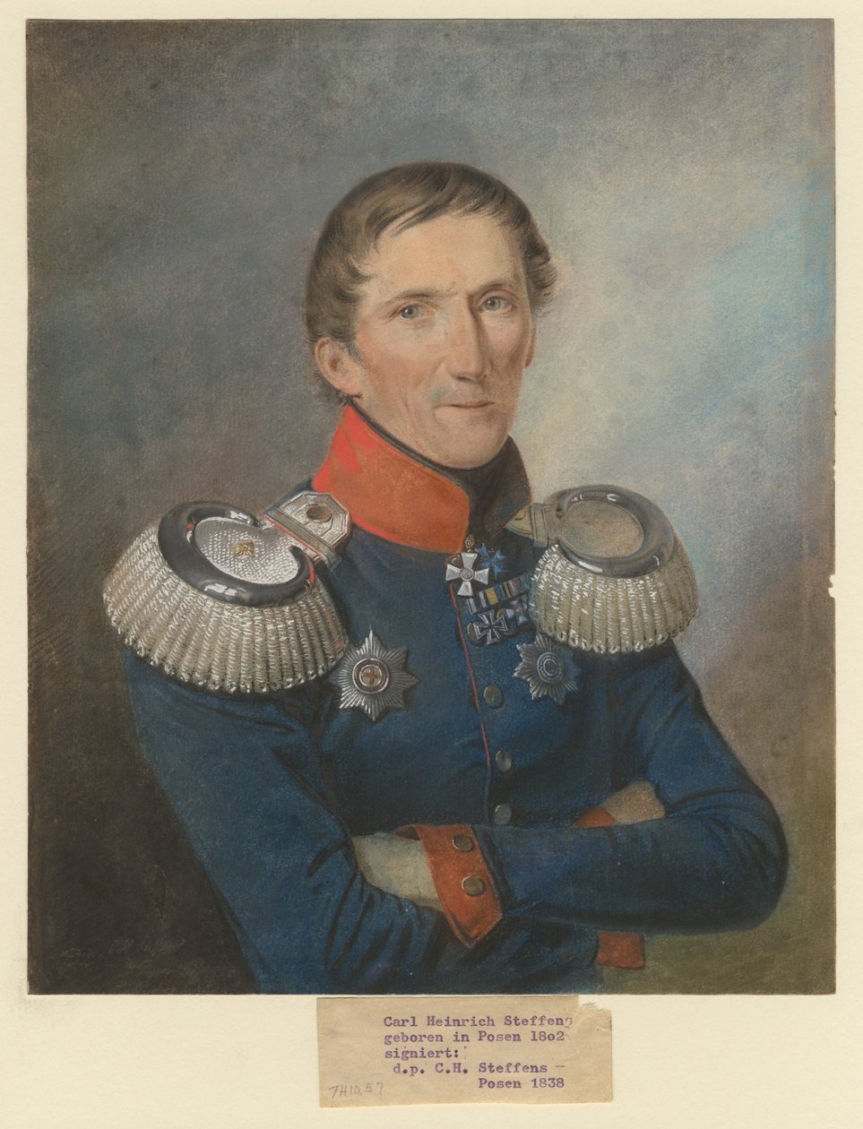 General Georg Wilhelm von Hofmann 1777-1860, 1838 af Carl Heinrich Steffens
