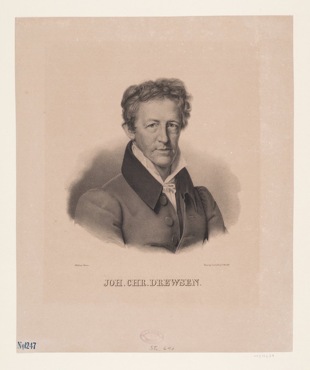 Johan Christian Drewsen af Carl Henckel