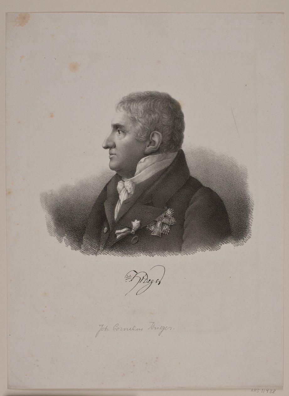 Johan Cornelius Krieger af Carl Henckel