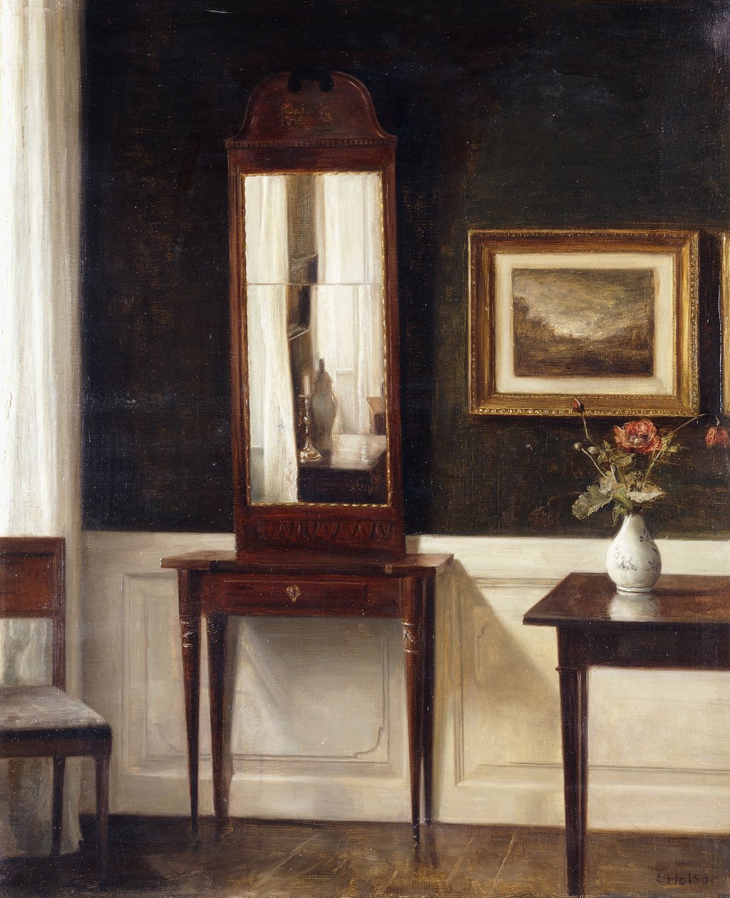 Et interiør af Carl Holsoe