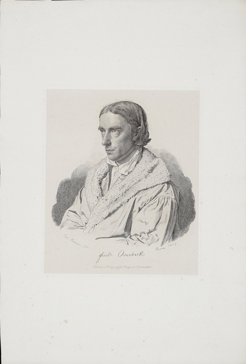 Johann Friedrich Overbeck 1789-1869, 1837 af Carl Küchler