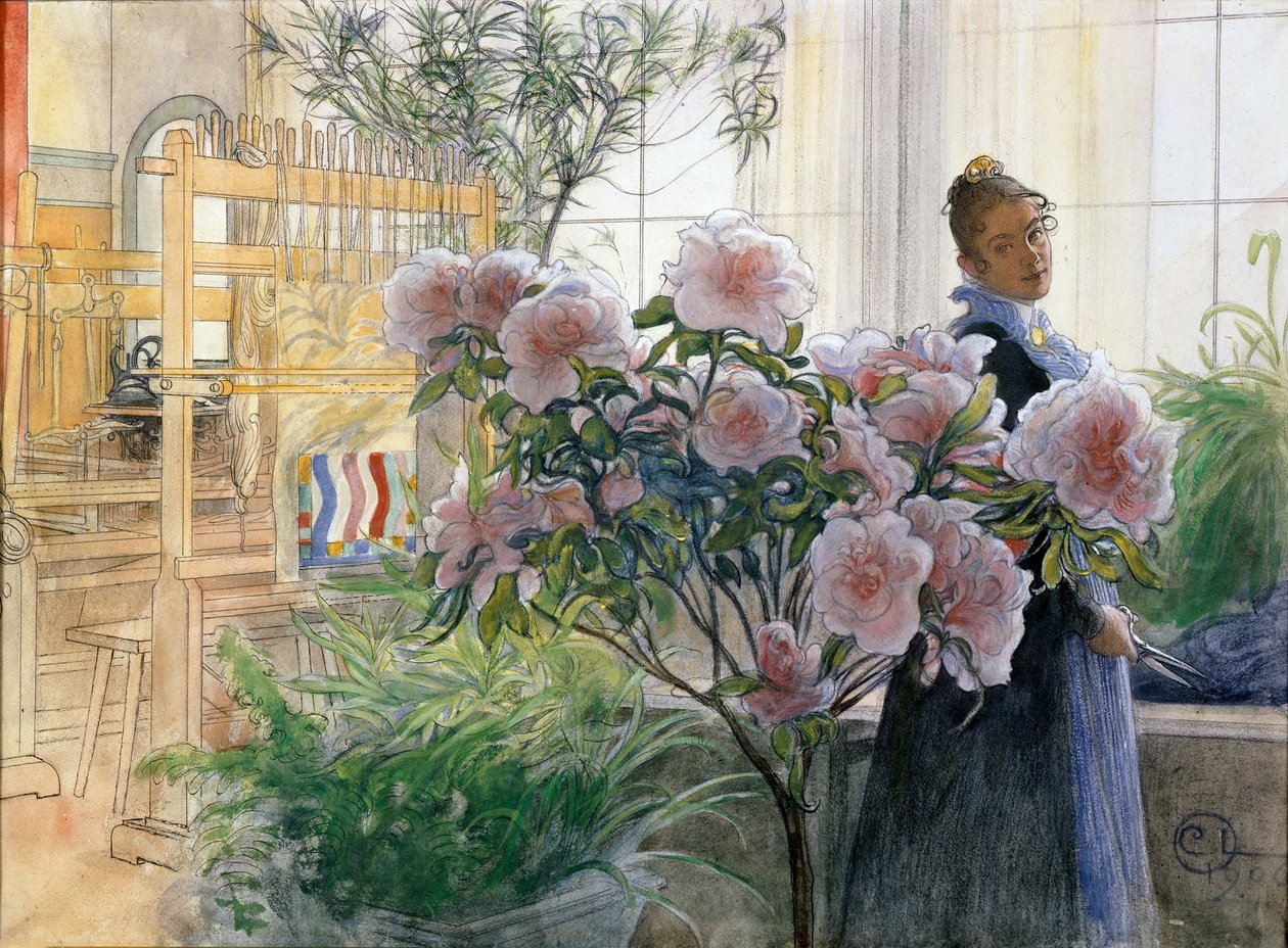 Azalea af Carl Larsson