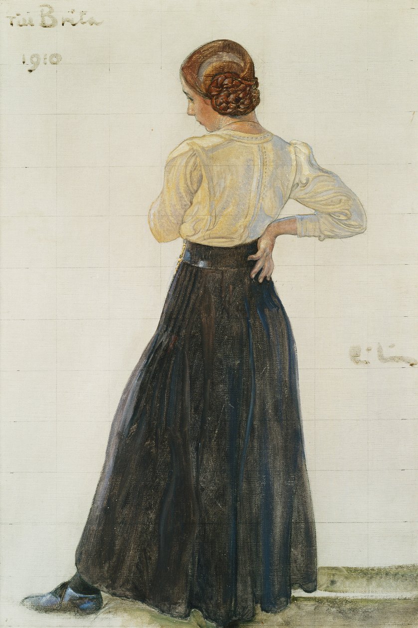 Brita, 1910 af Carl Larsson
