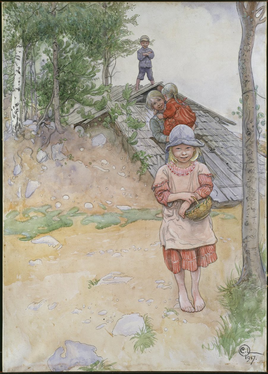 Ved kælderen af Carl Larsson