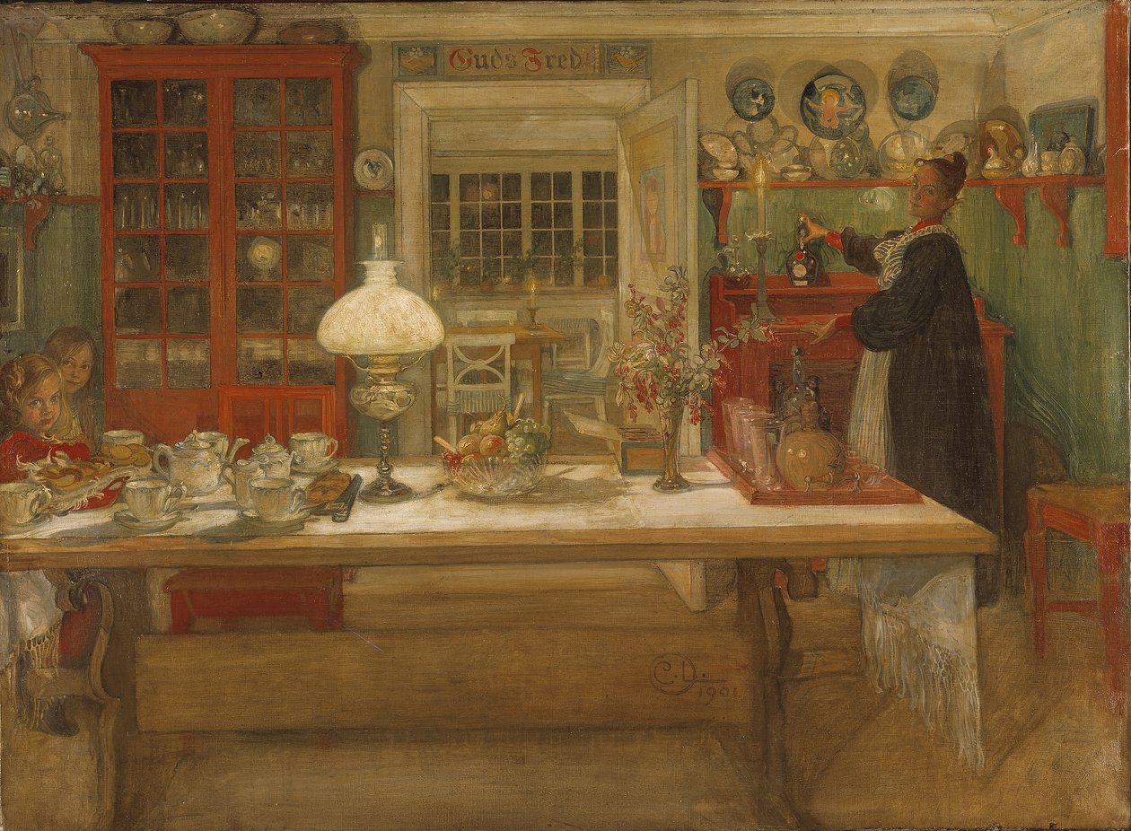Gør dig klar til et spil af Carl Larsson