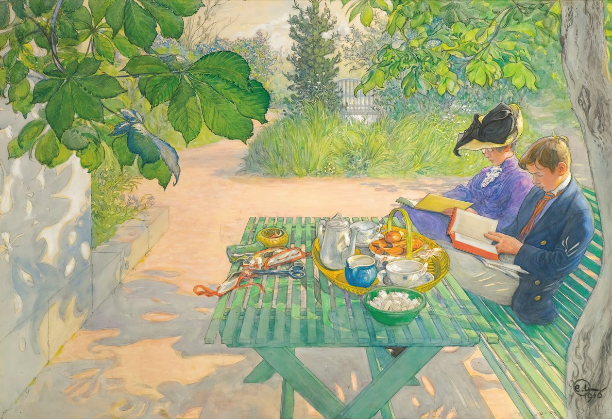 Ferielæsning af Carl Larsson
