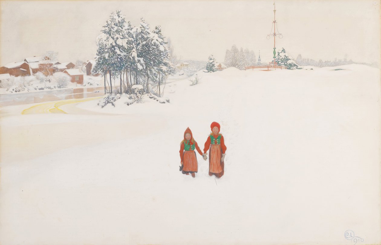 I sneen af Carl Larsson