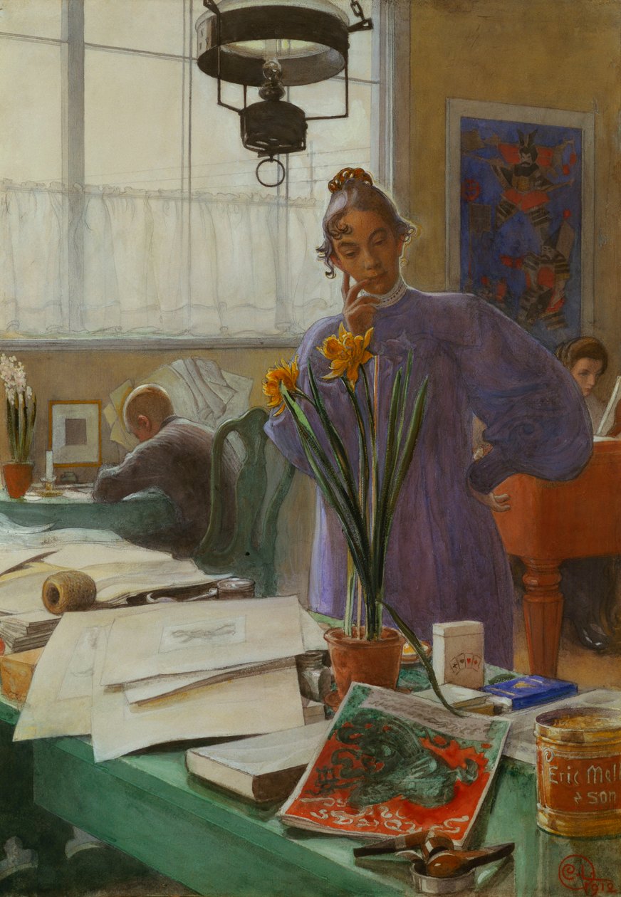 Min kone af Carl Larsson