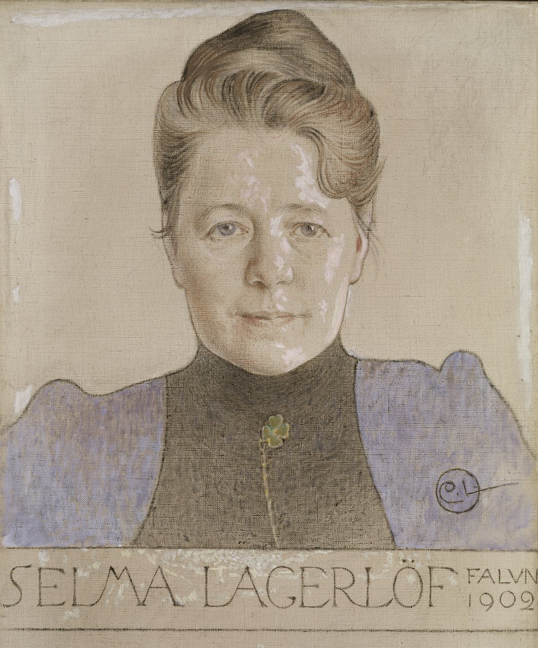 Selma Lagerlöf, 1902 af Carl Larsson