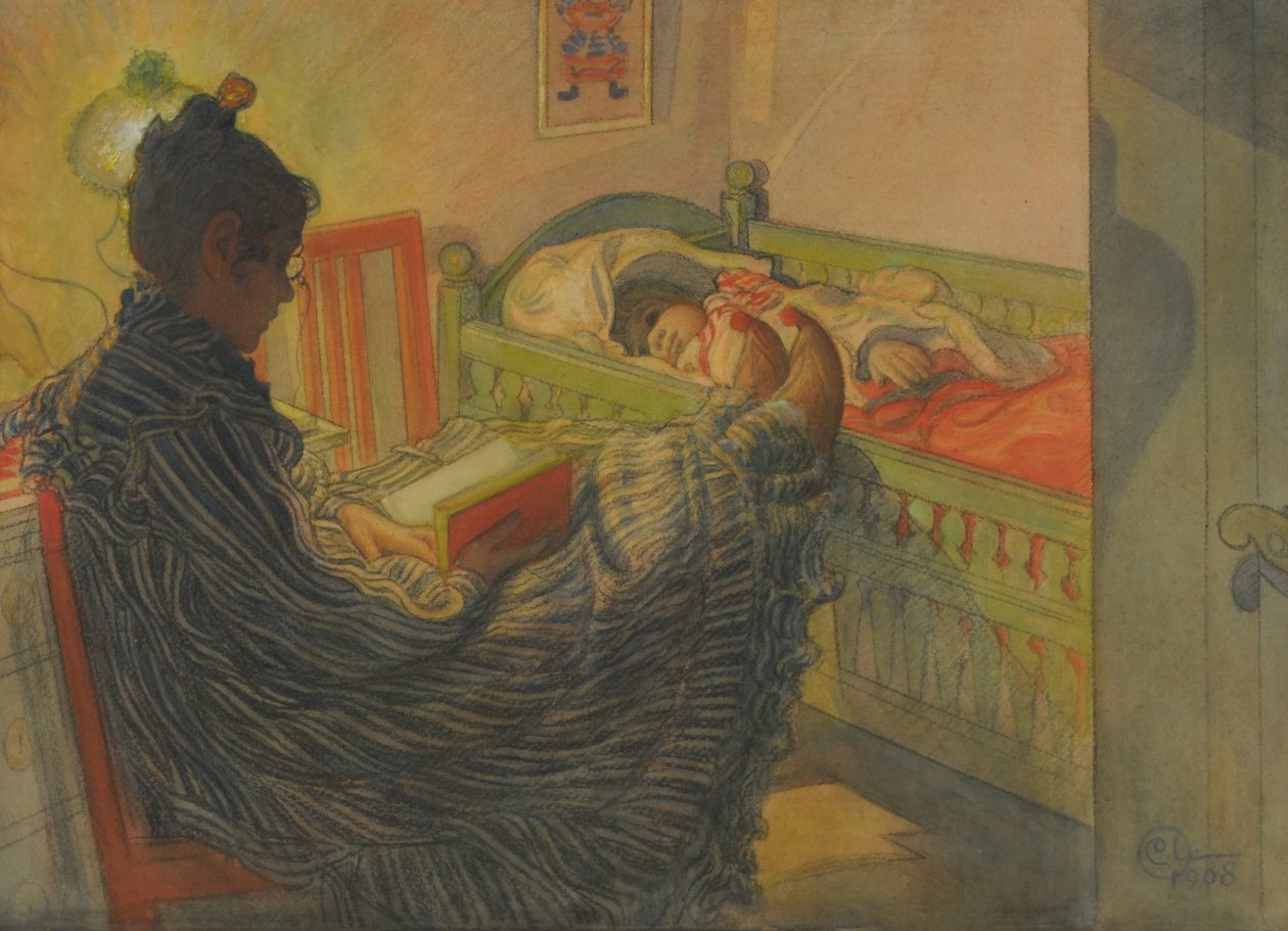 Såkaldt syg af Carl Larsson