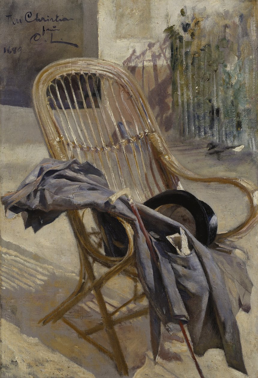 Studie til moderne kunst, 1888 af Carl Larsson
