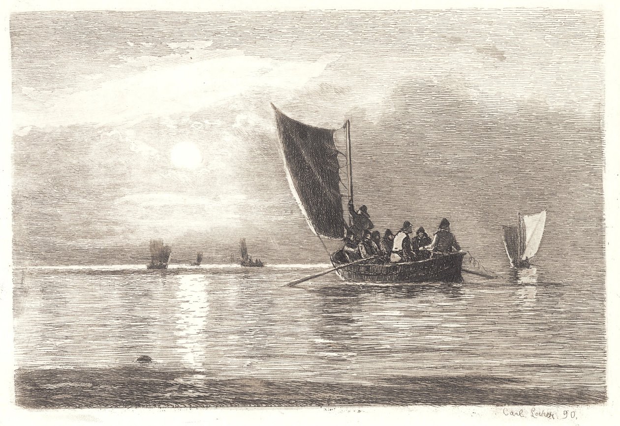 Morgen ved Skagen af Carl Locher