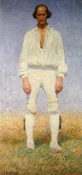 En Hessen Høstarbejder af Carl Ludwig Noah Bantzer