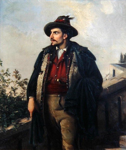 Ung italiener af Carl Maria Seyppel