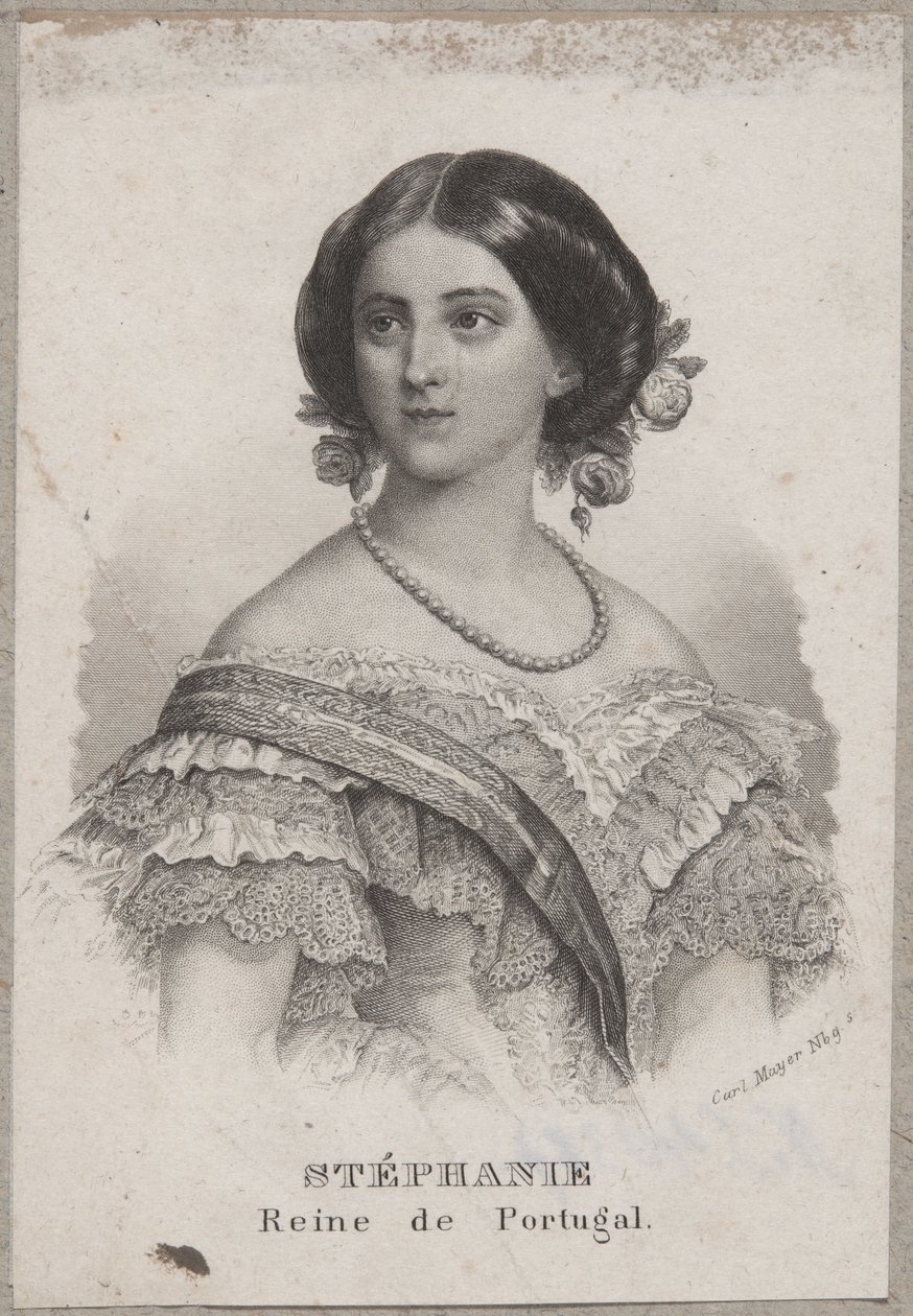 Stephanie, dronning af Portugal af Carl Mayer