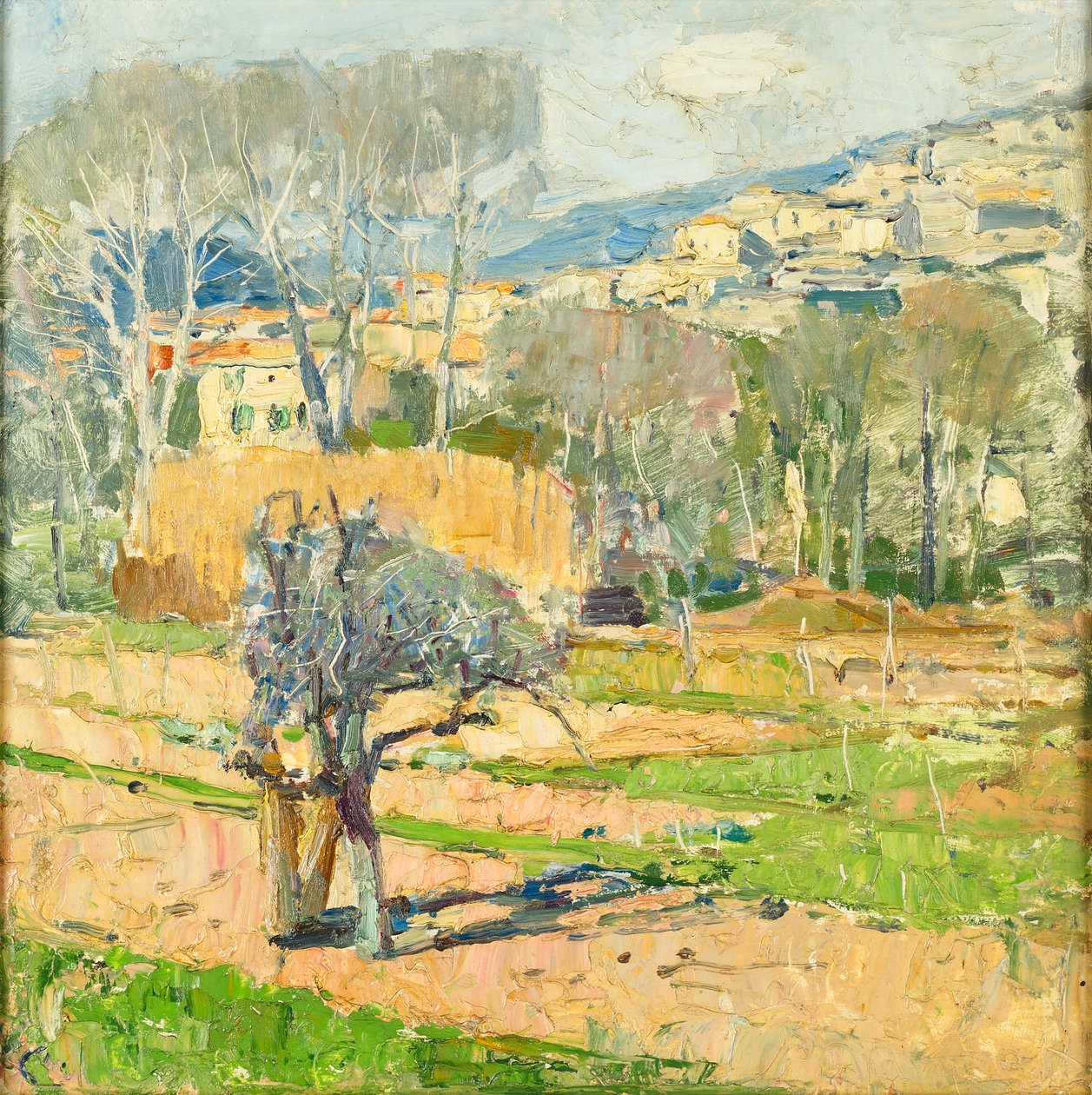 Cagnes af Carl Moll