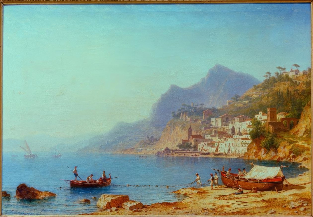 Amalfi af Carl Morgenstern