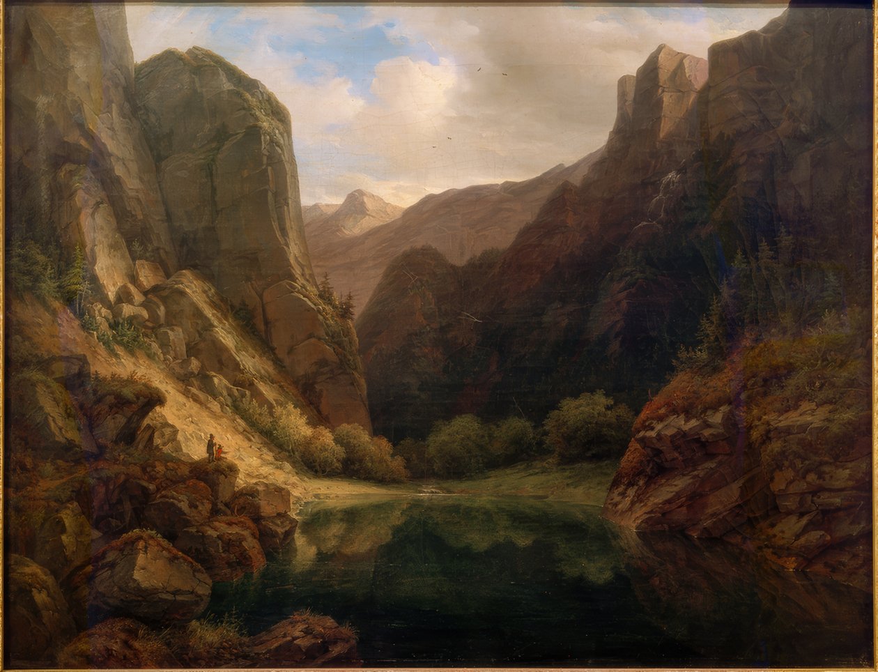 Bergsee af Carl Morgenstern