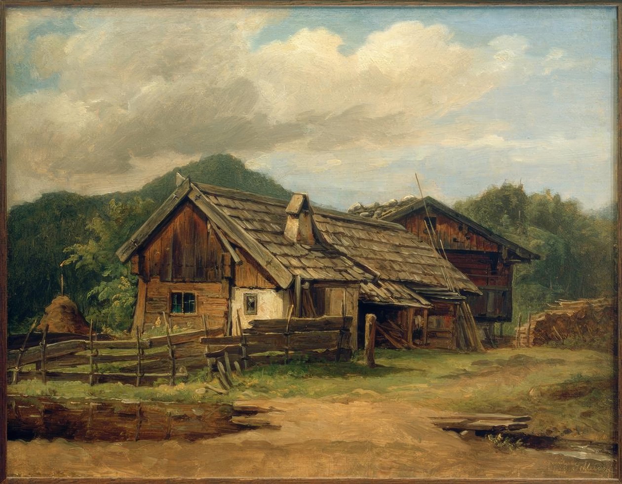 C.Morgenstern, stuehuse i Schlehdorf af Carl Morgenstern