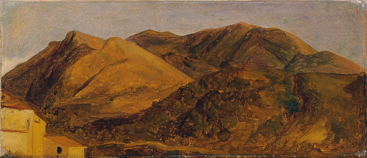 italiensk landskab af Carl Rahl
