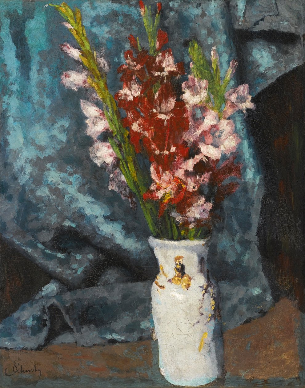Gladioler af Carl Schuch