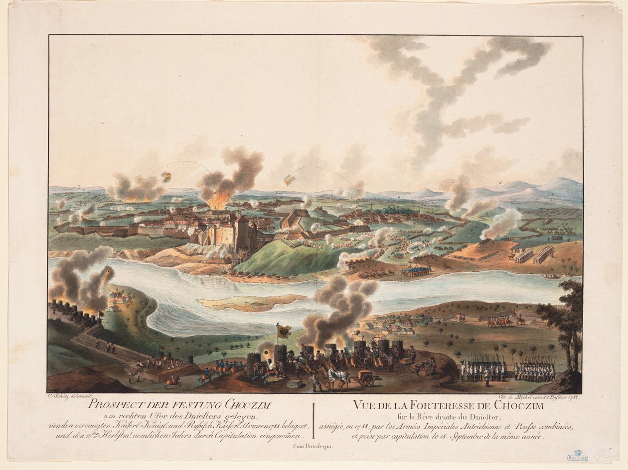 Belejringen af Khotyn i 1788, 1788 af Carl Schuetz