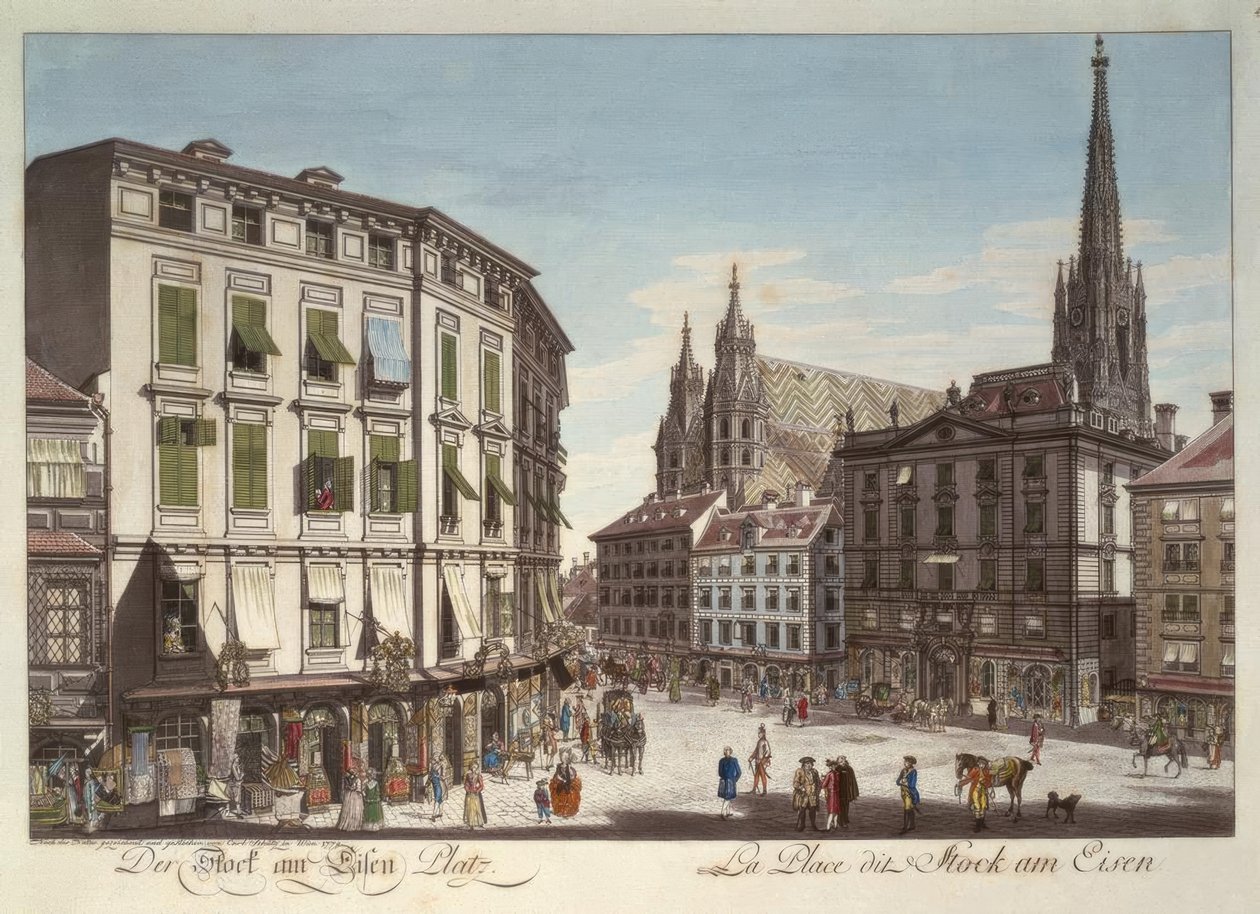 Stokken på Eisen Platz af Carl Schütz