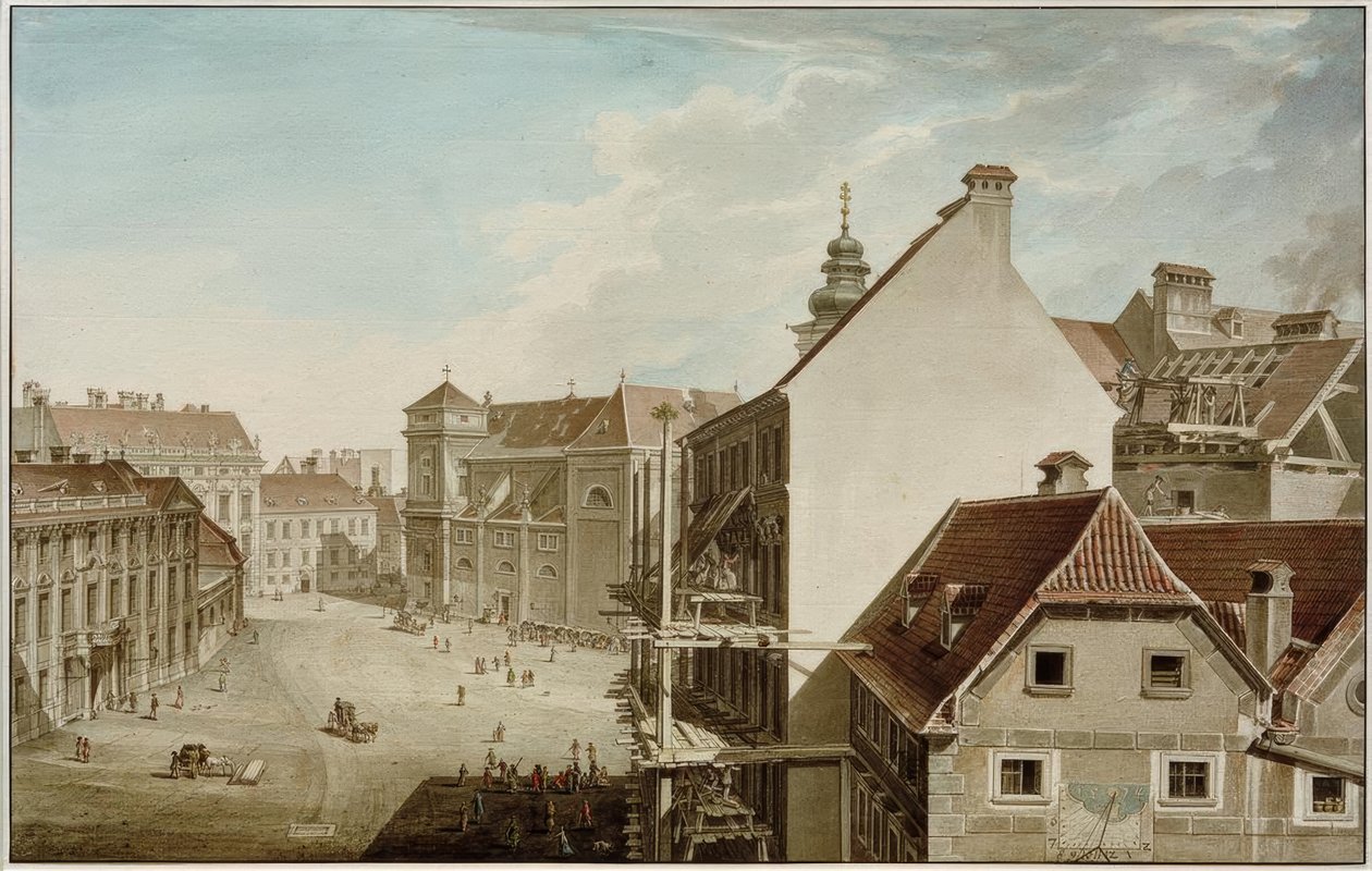Freyung i Wien af Carl Schütz