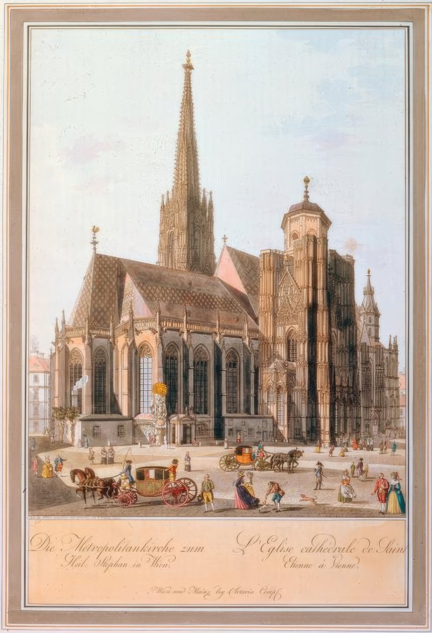 Metropolitan Church for Salvation. Stephan i Wien af Carl Schütz