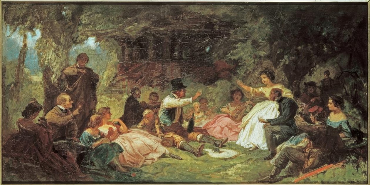 Skovturen af Carl Spitzweg