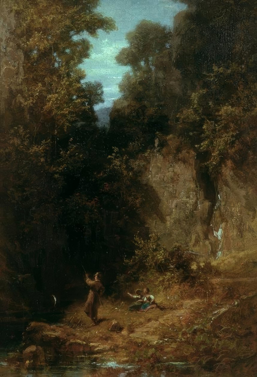 Fiskeren af Carl Spitzweg