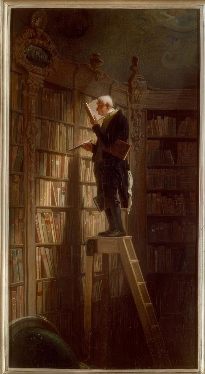 Bogormen af Carl Spitzweg