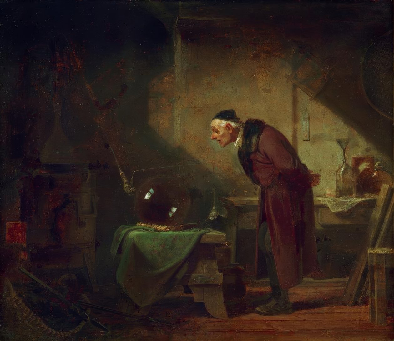 Kemikeren af Carl Spitzweg
