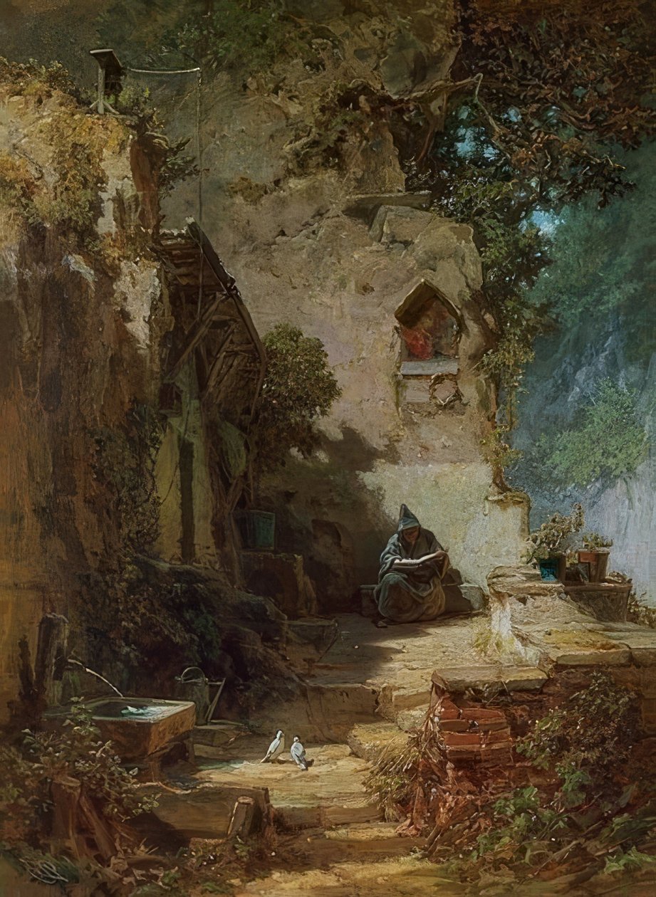 eneboeren af Carl Spitzweg