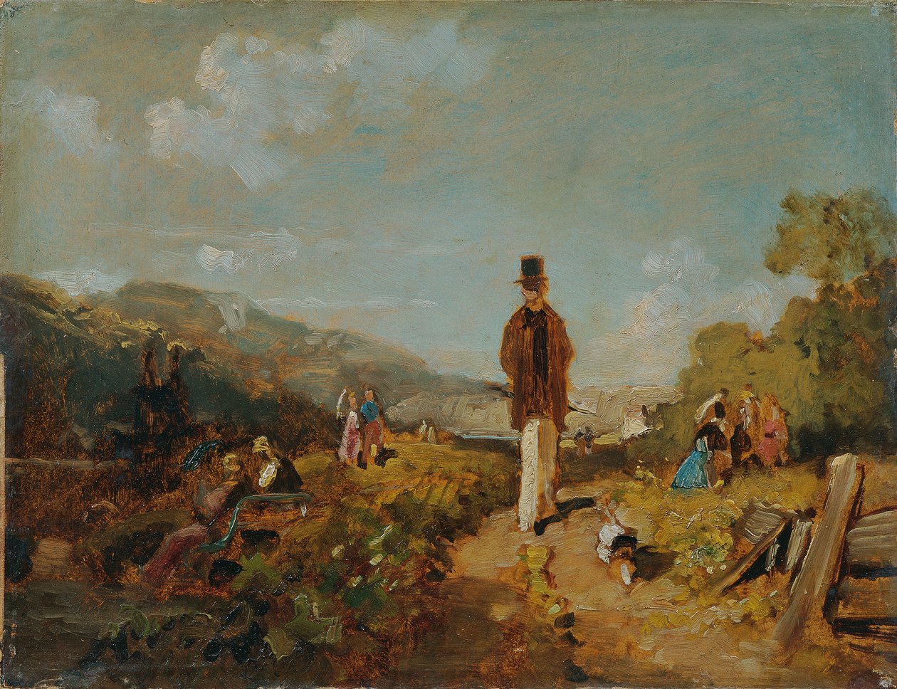 Der Hagestolz af Carl Spitzweg