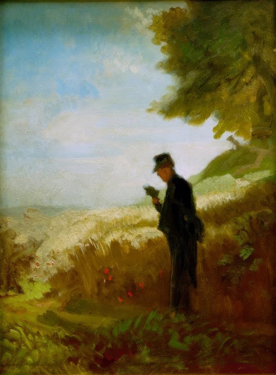 Gåturen af Carl Spitzweg