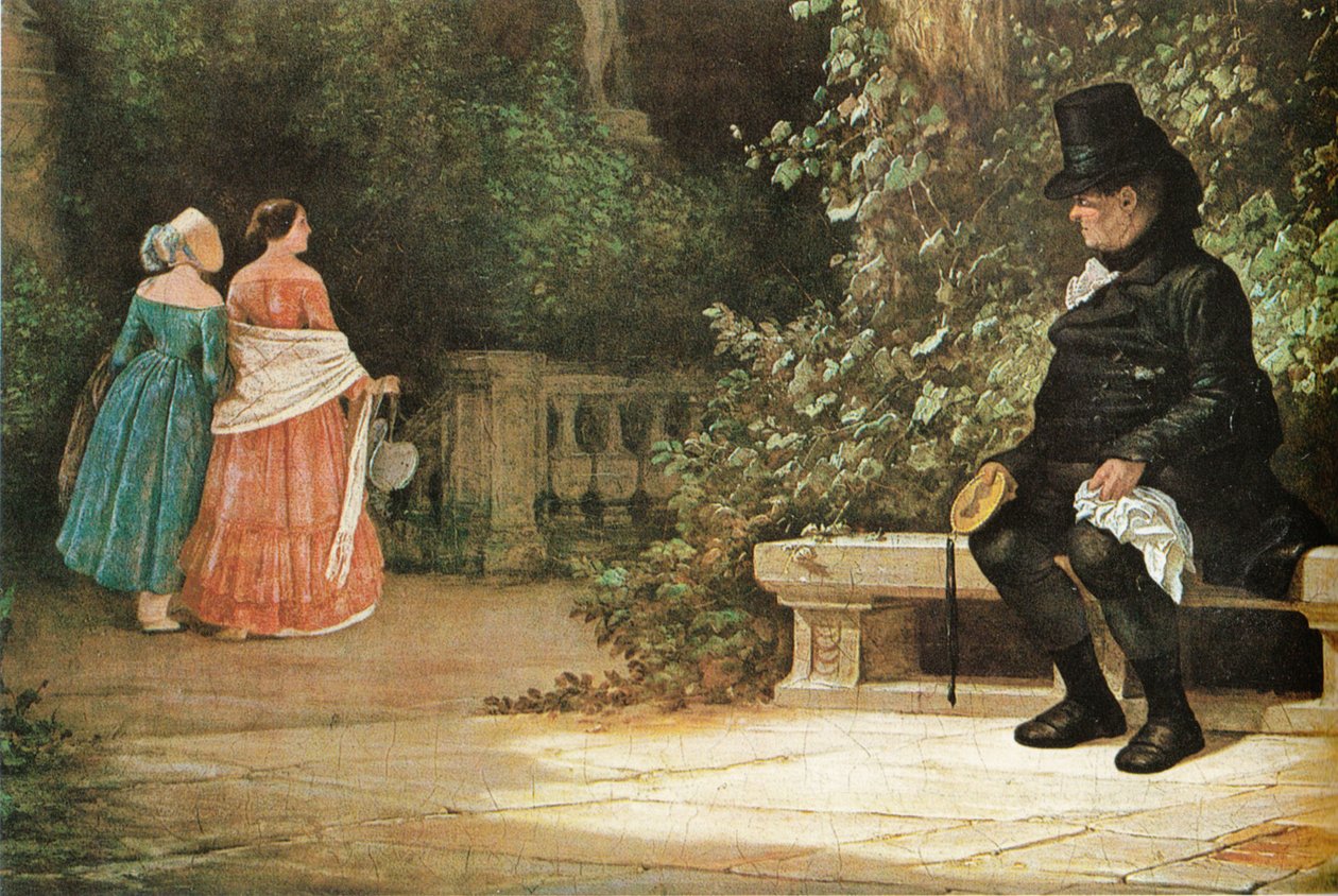 Enkemanden af Carl Spitzweg
